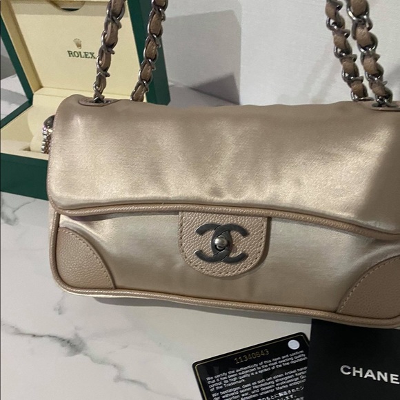 🤍Chanel classic satin single flaps 🤍 - Picture 3 of 14